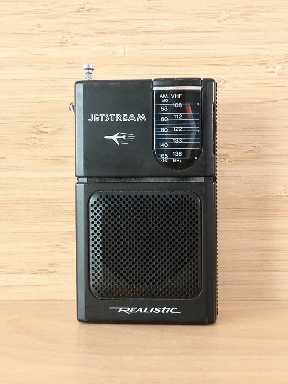 Vintage Realistic Jetstream Portable Transistor Radio